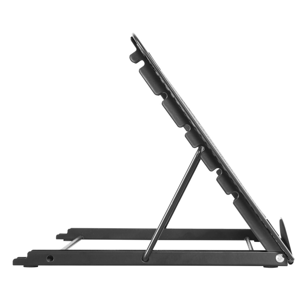 arli tablet notebook laptop ständer halterung belüftet verstellbar stand halter tisch office bürp profi ablage kühlung kühler  ipad i pad apple samsung mischpult dj controller pult laptophalter notebooks unterlage mywall my wall neigbar belüftung