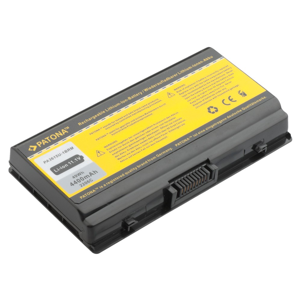 Akku Toshiba L40 Equium Satellite Pro PABAS115 PA3615U1BRM 4400 mAh PA3615U1BRS original arli patona ersatzakku laptop notebook PA3615U-1BRS PA3615U-1BRM L4014I L4013S L40159 L4015C L4018Z L40156 L4017M L40PSL49E