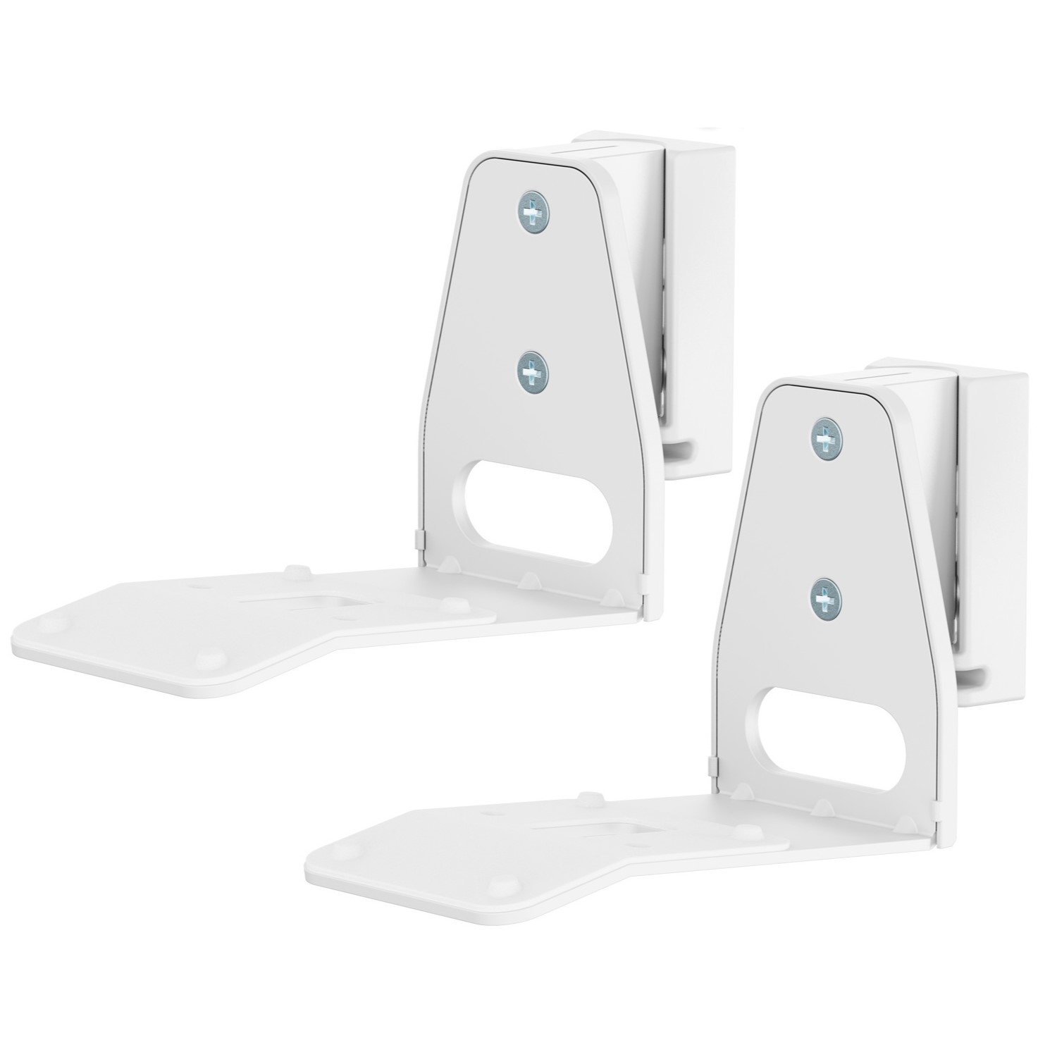 2x Wandhalter für SONOS Lautsprecher Era 300 Boxen Halter Wandhalterungen Halterung weiss