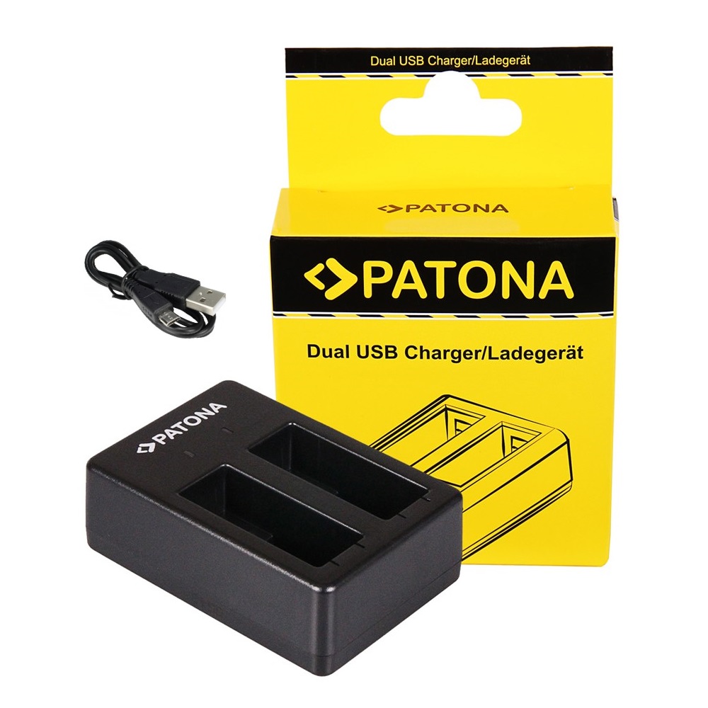 2x 2 x akku GoPro Hero 8 AHDBT-801 Hero 7 AHDBT-701 Hero 6 Hero 5 AHDBT-501 1250mAh Platinum Go Pro 025416 421850 GOP004 IEC 62133 IS 16046 R-41047830 601-10197-00 AABAT-001 ASST1 CHDHX-501 ladegerät charger usb set