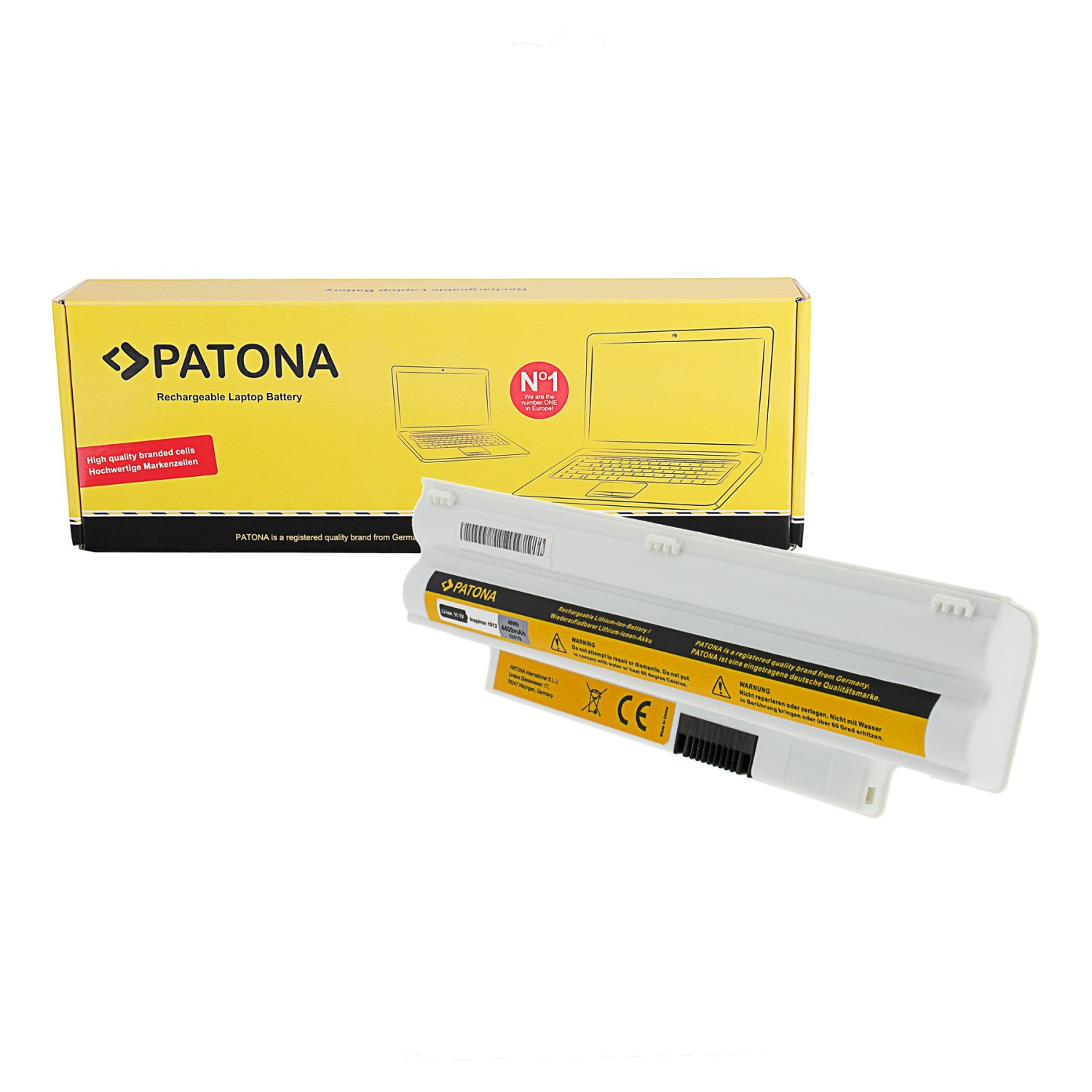 Akku Dell Inspiron 1012 mini 4400 mAh 2T6K2 0VXY21 1JJ15 2T6K2 312-0966 312-0967 original arli patona ersatzakku laptop notebook Batterie Battery 4641012 1012n 1012v im1012 im10121243ibu im1012-1243ibu im1012571obk netbook