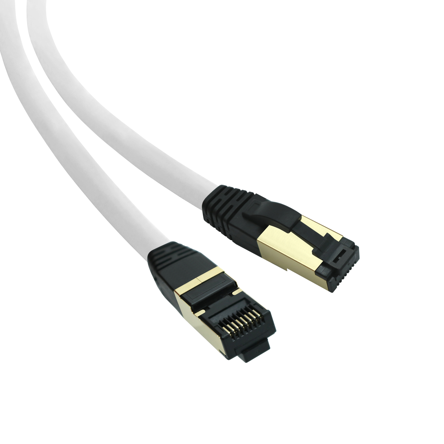 ARLI 0,25m RJ45 Patchkabel CAT 8.1 S/FTP Netzwerkkabel Halogenfrei