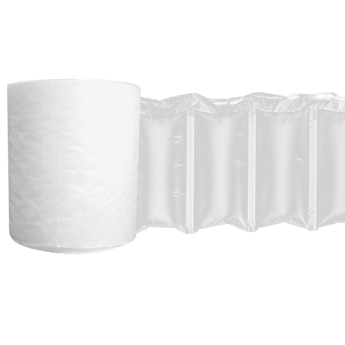 ARLI Luftpolsterfolie 10x20 cm – 600m Rolle Luftpolsterkissen für Luftpolstermaschine - 1 Rolle Verpackungspolster mit Abrissperforation