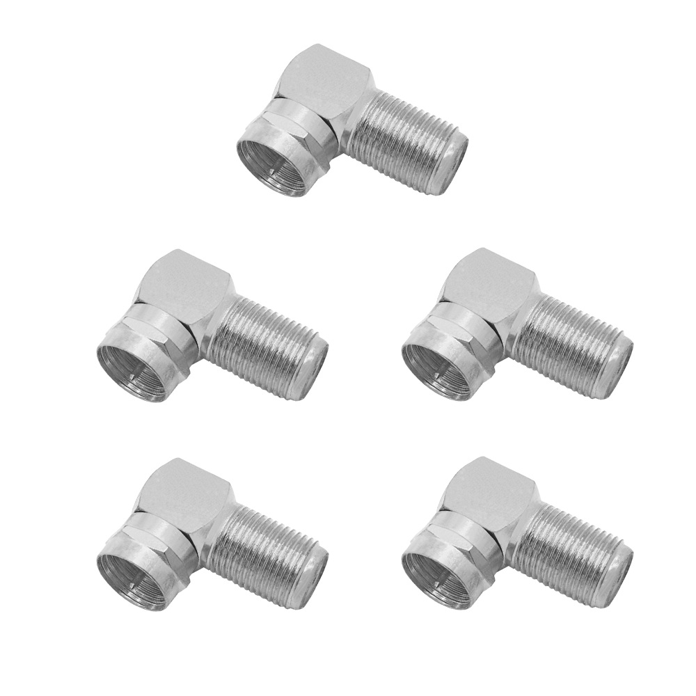 5x F Winkeladapter Adapter Testsieger günstig Top Preis Preisleistung super kaufen Opticum HD Digital GigaBlue Hama Technisat Kathrein Fuba Smart Inverto Humax Venton Wandhalter 60cm 80cm switch Anschluss Gummitülle Tülle F-Stecker F Stecker Buchse Set Ku