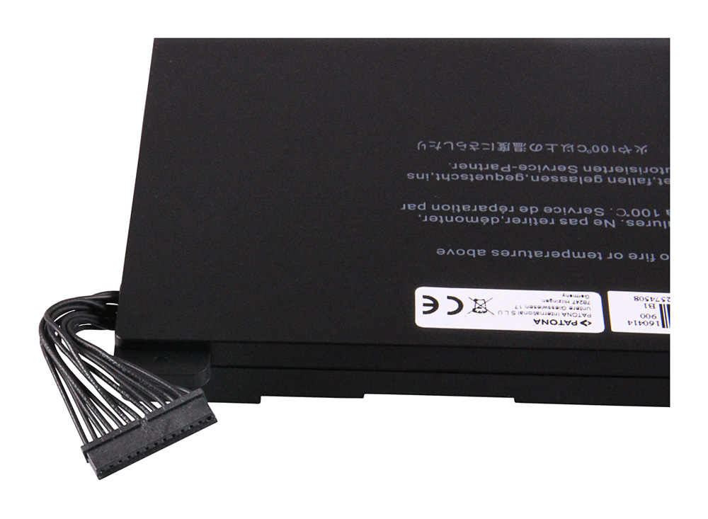 arli patona apple A1309 MacBook 17 Serie A1297 2009 Version Early 2011 MC226 Precision Aluminum Unibody batterie Battery ersatz kompatibel original 6615037 6615535 661-5037 6615037A 661-5037-A 661-5535 MC226