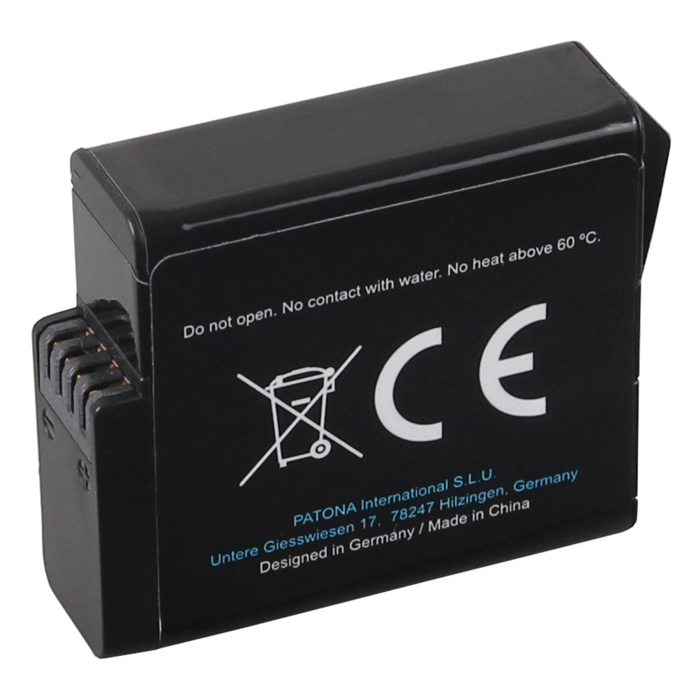 2x 2 x akku GoPro Hero 8 AHDBT-801 Hero 7 AHDBT-701 Hero 6 Hero 5 AHDBT-501 1250mAh Platinum Go Pro 025416 421850 GOP004 IEC 62133 IS 16046 R-41047830 601-10197-00 AABAT-001 ASST1 CHDHX-501 ladegerät charger usb set