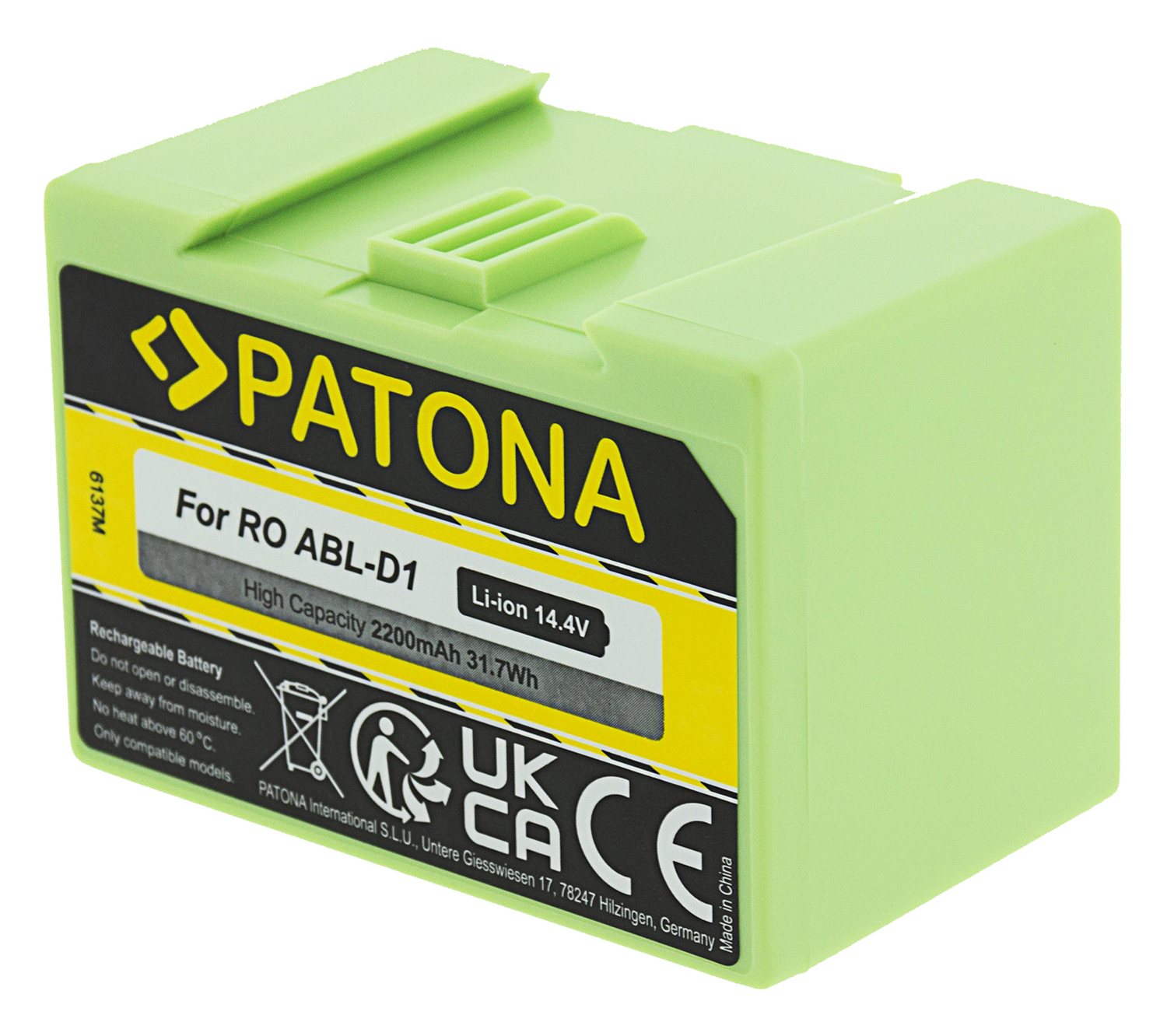 Akku für iRobot e5 e6 i3 i4 i7 i3+ i4+ i7+ Serie RO ABL-D1 4INR19/65 PN 4624864 2200mAh