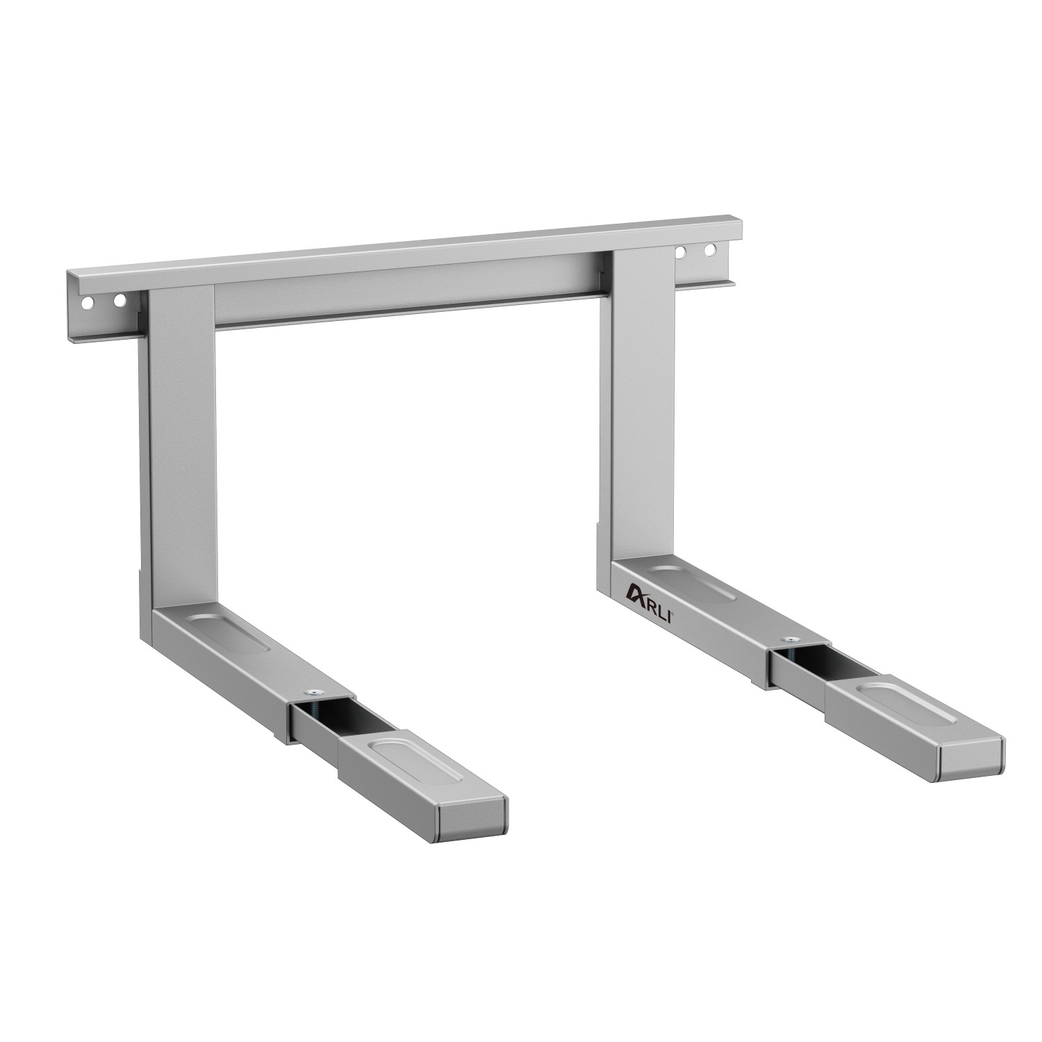 arli mywall mikrowellenhalterung wandregal küche mikrowelle schrank halter halterung regal boden unterbau mikrowellenregal mikrowellenhalter wand grau silber universal microwelle wandhalterung ausziehbar mini backofen