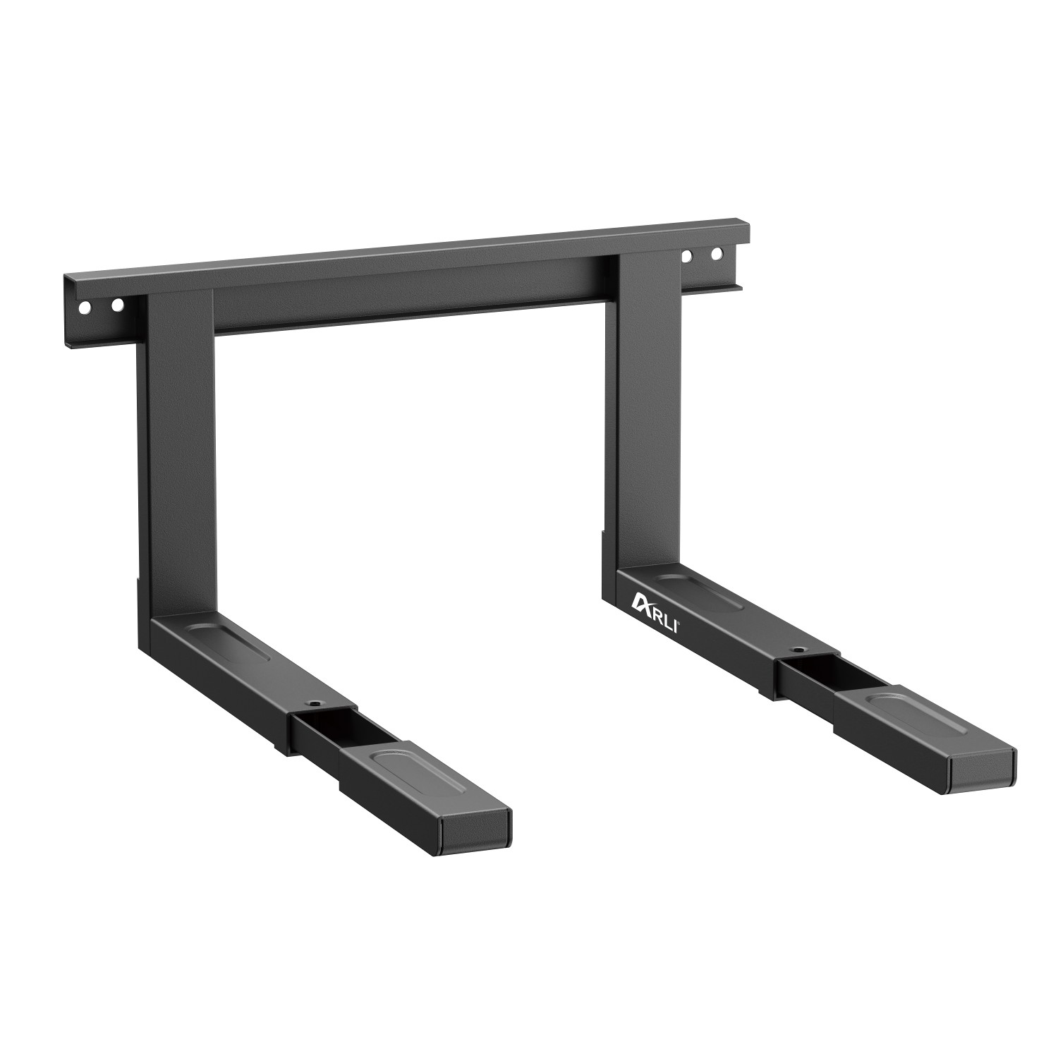 arli mywall mikrowellenhalterung wandregal küche mikrowelle schrank halter halterung regal boden unterbau mikrowellenregal mikrowellenhalter wand schwarz black universal microwelle wandhalterung ausziehbar mini backofen