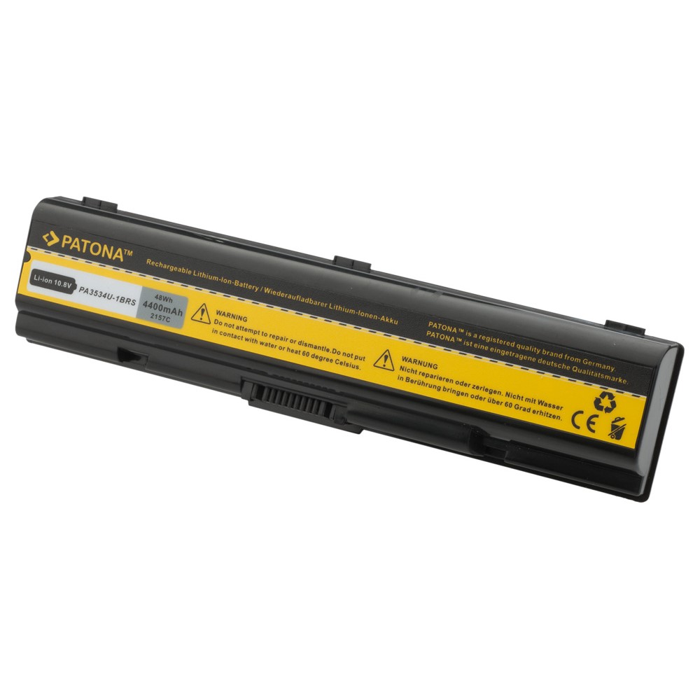 Akku Toshiba PA3535U Dynabook A2000 Pro Equium A200 A205 A210 A215 L200 L300 L305 original arli patona ersatzakku laptop notebook passend kompatibel