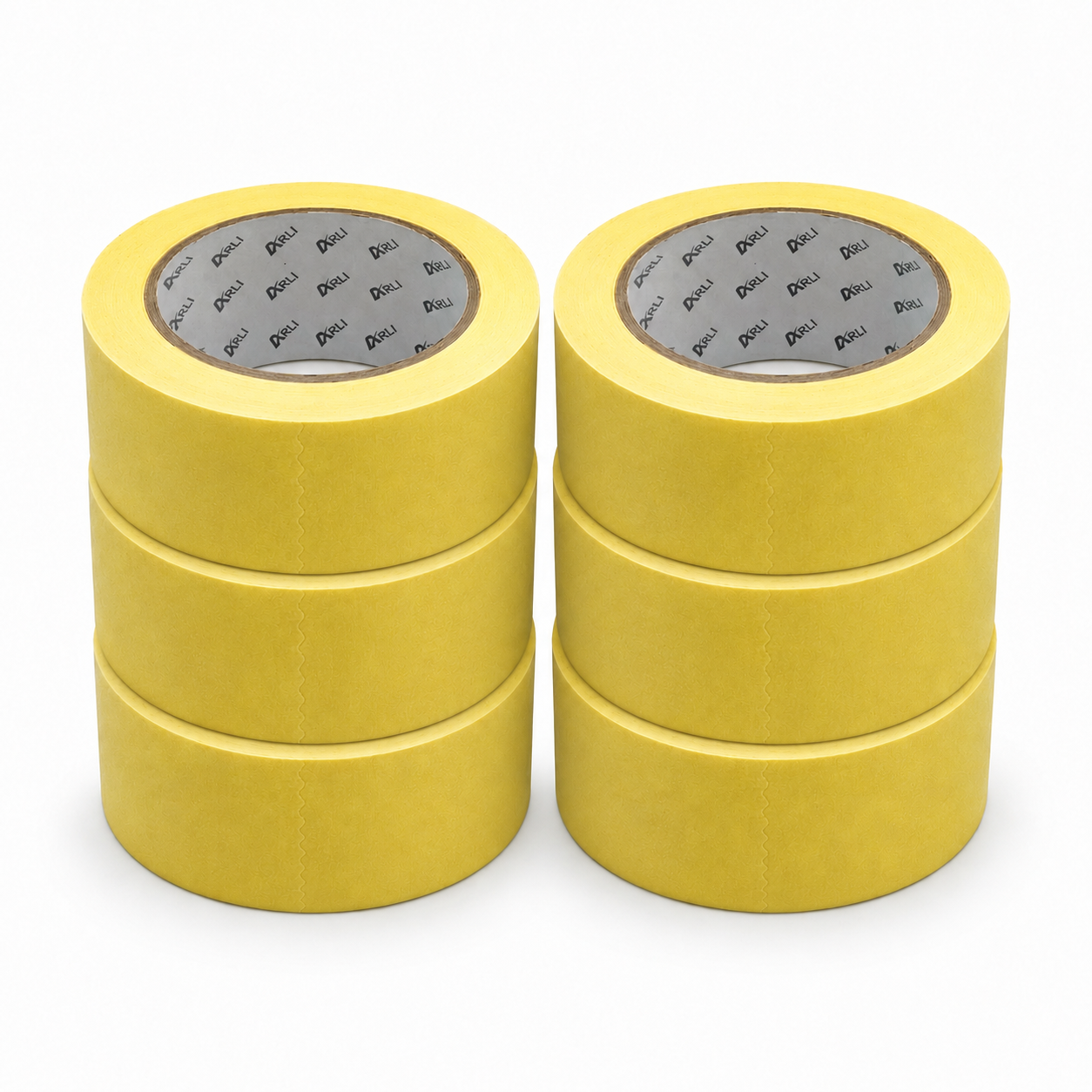 6x Abdeckklebeband Kreppband 48 mm x 50 m Malerkrepp Malerband Kreppklebeband